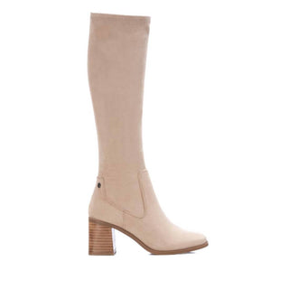 Xti - Botas femininas de camurça elástica