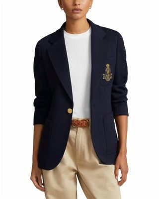 Polo Ralph Lauren - Blazer de lã tricotada