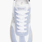 Nerogiardini - Women's Mixed Leather Low-top Tennis Sneakers