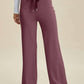 Basic Bae - Full Size Air Scuba Drawstring Wide Leg Pants