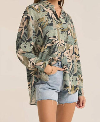 Z Supply - Camisa de botões Colbie Cusco