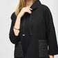 Joseph Ribkoff - Cowl Collar Boxy Top