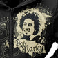 Bob Marley - Teen's Ink Blot Zip Up Hoodie