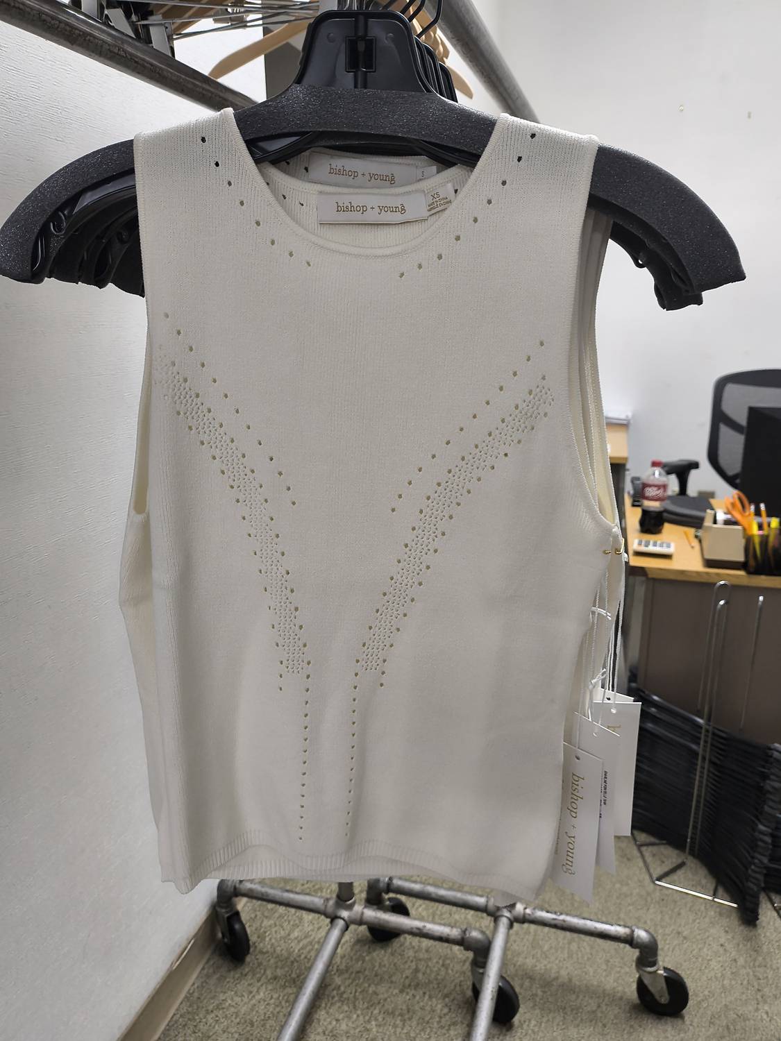 Bishop + Young - Sharline Pointelle Tank Top