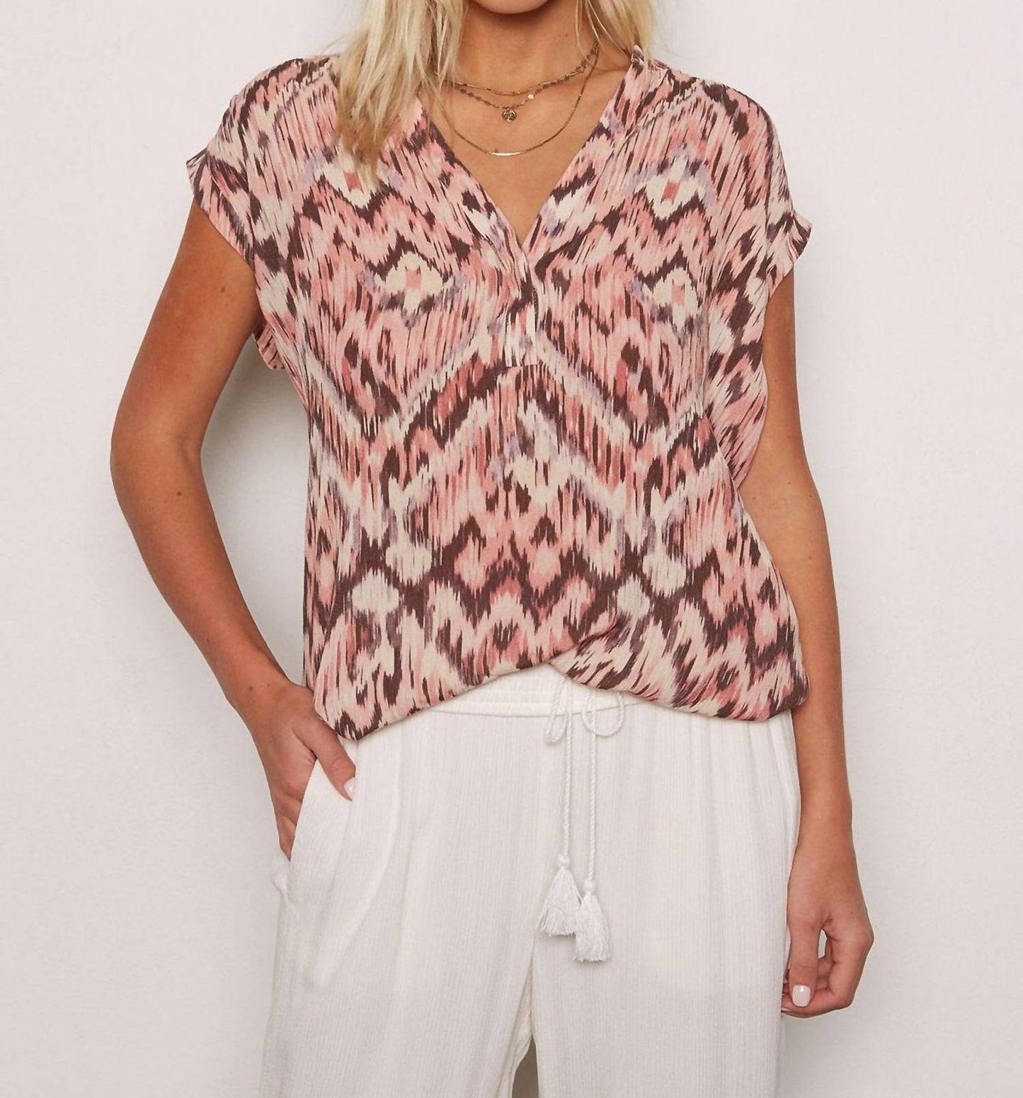 Tart Collections - Shana Crinkle Top
