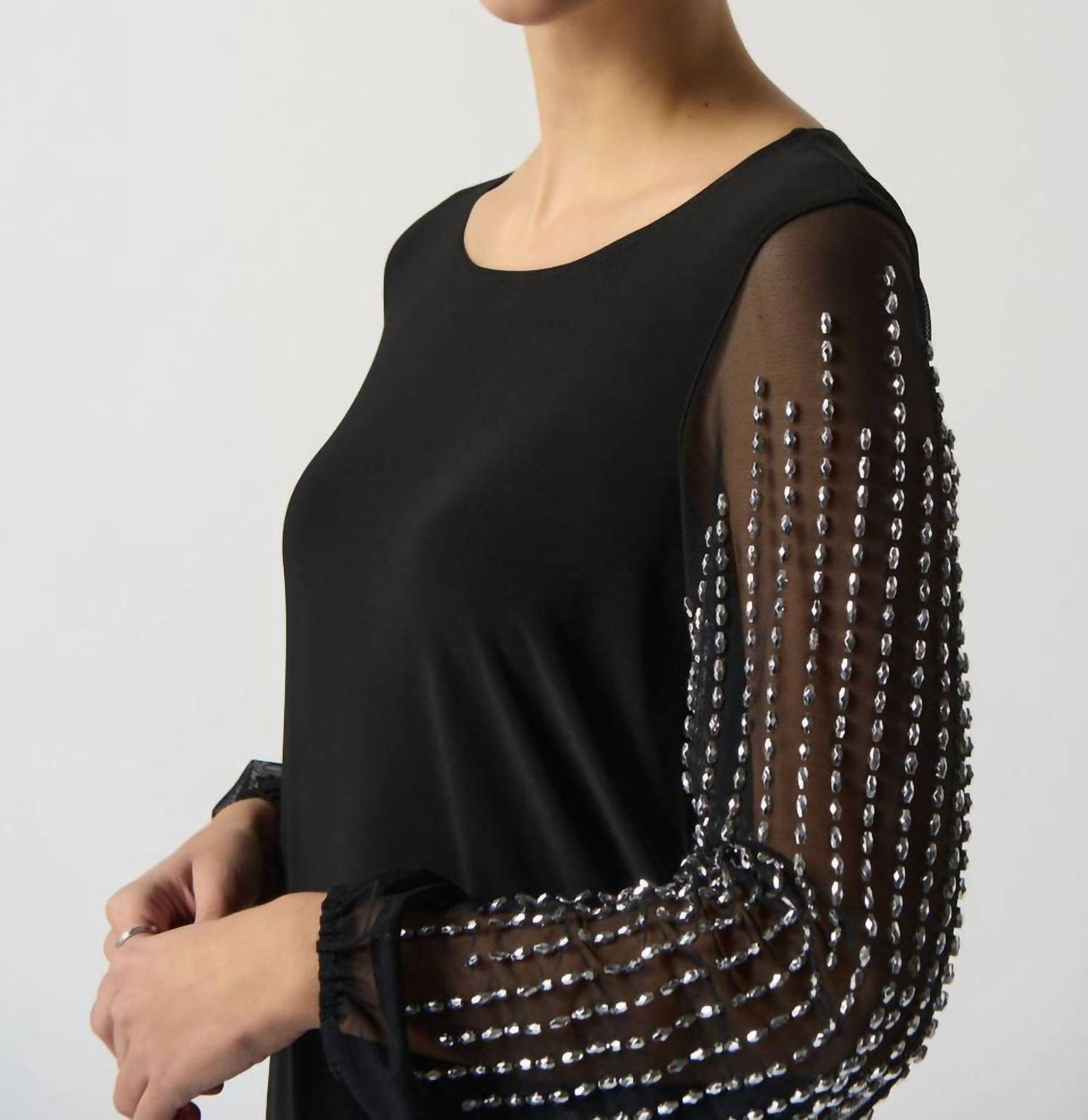 Joseph Ribkoff - Puff Sleeve Tunic Top