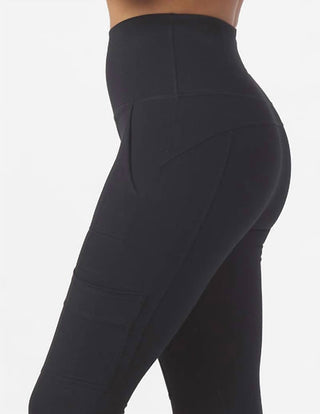 Glyder - Leggings cargo de compressão de cintura alta