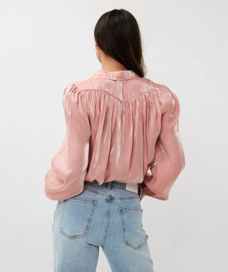 Esqualo - Blusa rosa claro