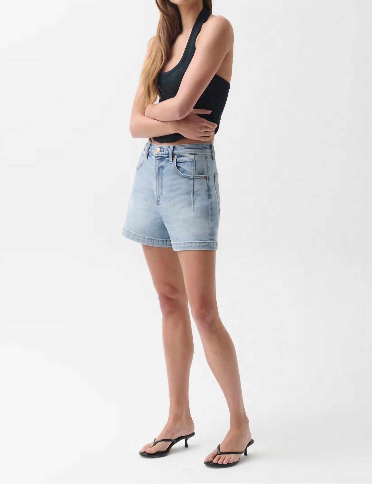 Pistola - Aoki High Rise A Line Short With Detail