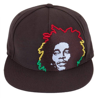Bob Marley - Men's Rasta Hair Fitted Baseball Cap