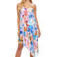 Profile By Gottex - Asymmetrical Round Neck Cover Up Dress
