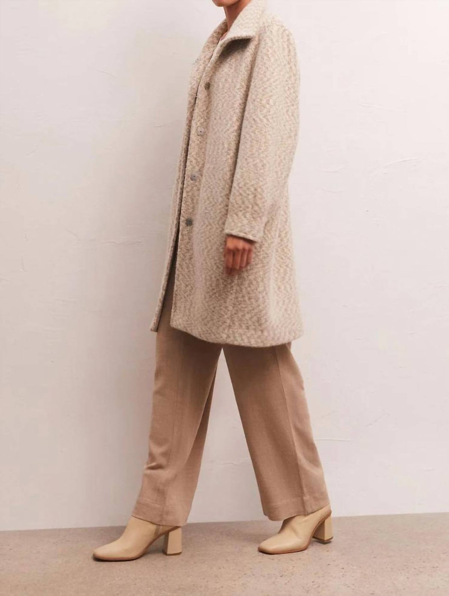 Z Supply - Connor Mohair Knit Coat