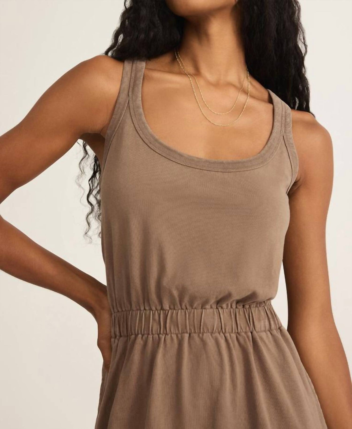 Z Supply - Keegan Knit Denim Mini Dress
