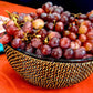 Calaisio - Round Basket Serving Glass Bowl