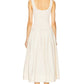 Pistola - Alessia Smocked Drop Waist Midi Dress