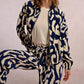 Molly Bracken - Printed Zip Up Jacket