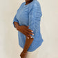 Elliott Lauren - Hannah Crew Neck Ruched Sleeve Tee