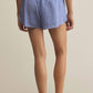 Z Supply - Ocean View Linen Shorts - Ocean Stripe