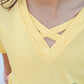 Southern Grace - Girl's Tangled V-Neck Basics Shirt