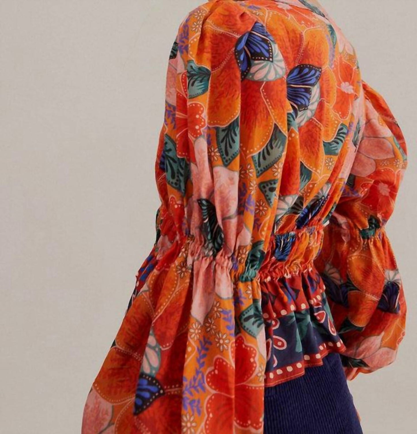 Farm Rio - Marias Floral Long Sleeve Blouse