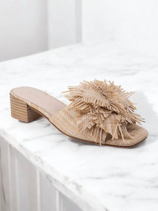 Chocolat Blu - Sandália Chance Raffia Feminina