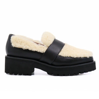 All Black - Women's Sherpa Loafer