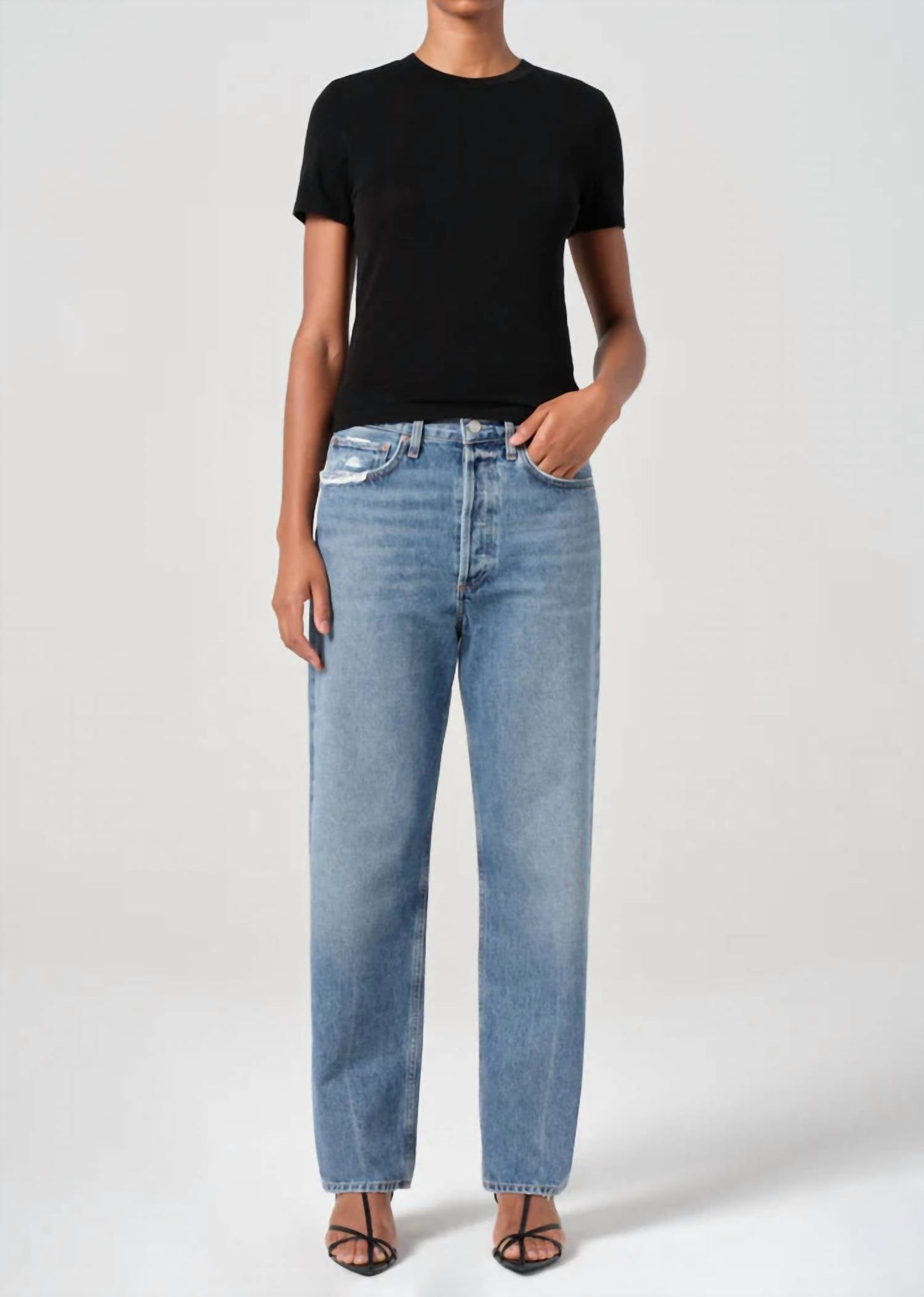 Agolde - Classic Fit Straight Leg 90's Jeans
