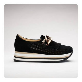 Softwaves - Tênis feminino Chloe Slip-on Wedge