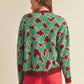 &Merci - Heart Knit Sweater