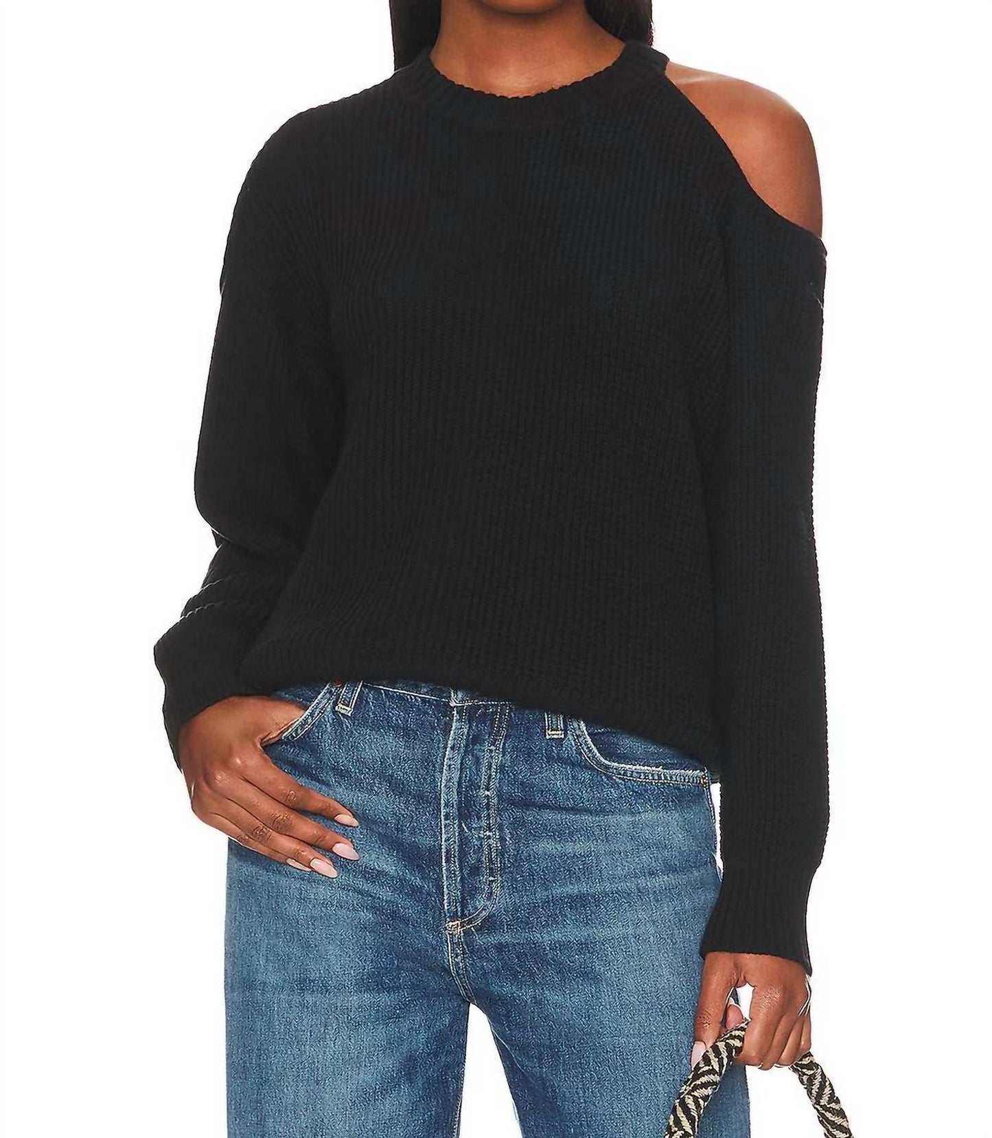 Pistola - Eva Cold Shoulder Crew Neck Sweater