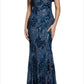 Jovani - one shoulder sequin gown