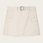 Ganni - Cotton Melange Tailoring Mini Skirt