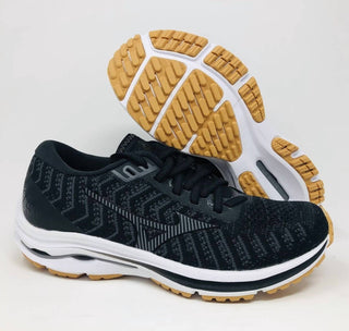 Mizuno - Tênis de corrida feminino Wave Rider Waveknit 24