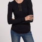 Generation Love - Khara lace up top