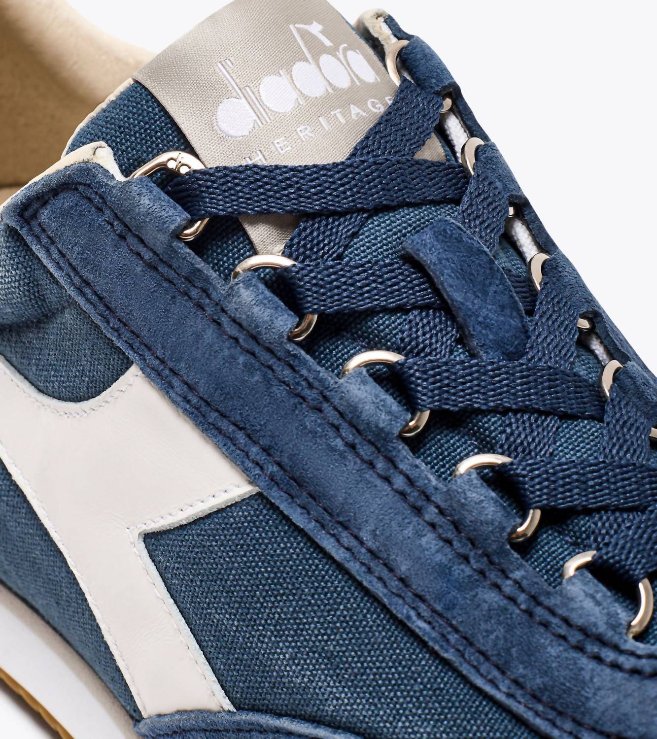 Diadora - Unisex Equipe H Canvas Stone Wash Sneakers
