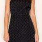 B.Right - Sleeveless H-line Slit Open Mini Dress