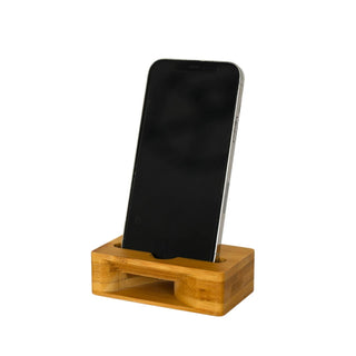 Creative Gifts International - Bamboo Amplifier/Phone Holder