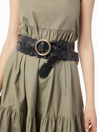 Frame - Women's Braided O Ring Wrap Belt