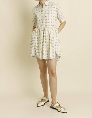 Aureum - FLORAL MINI DRESS