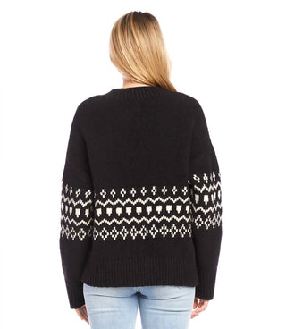 Karen Kane - Jacquard Sweater Cardigan