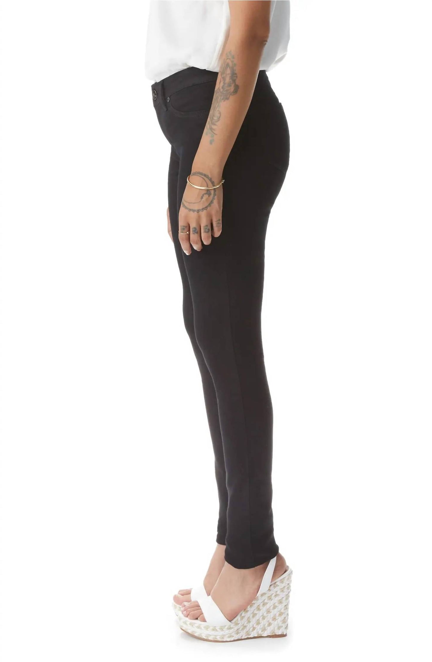 1822 Denim - Women's Noir Skinny Long Butter Jeans