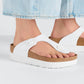 Birkenstock - Women's Gizeh Platform Birko-Flor Sandal - Regular Fit