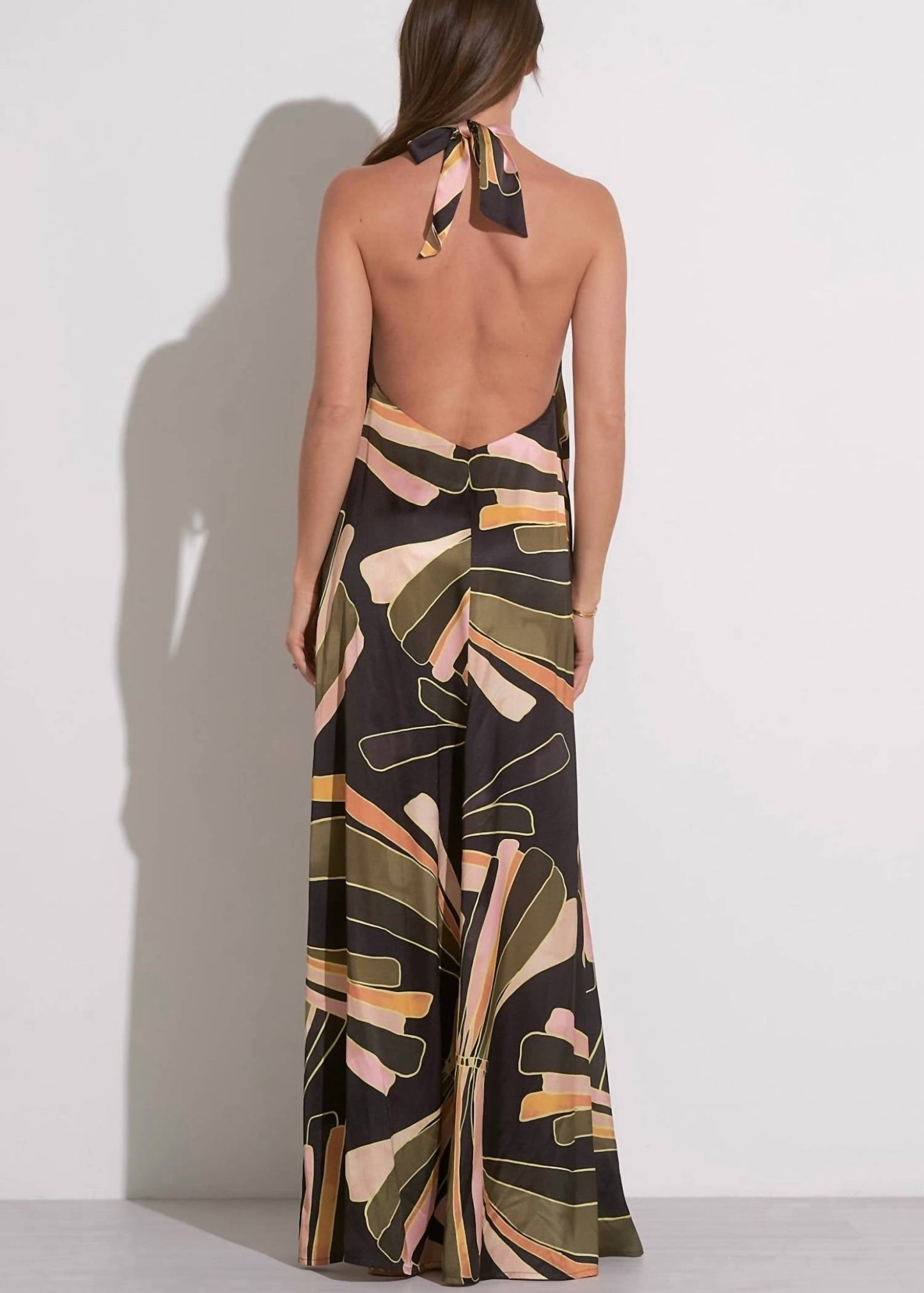 Elan - Veronica Halter Maxi Dress