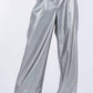 Moda Borboleta - High Waist Wide Leg Pants