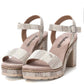 Xti - WOMEN'S HEELED PLATFORM SANDALS