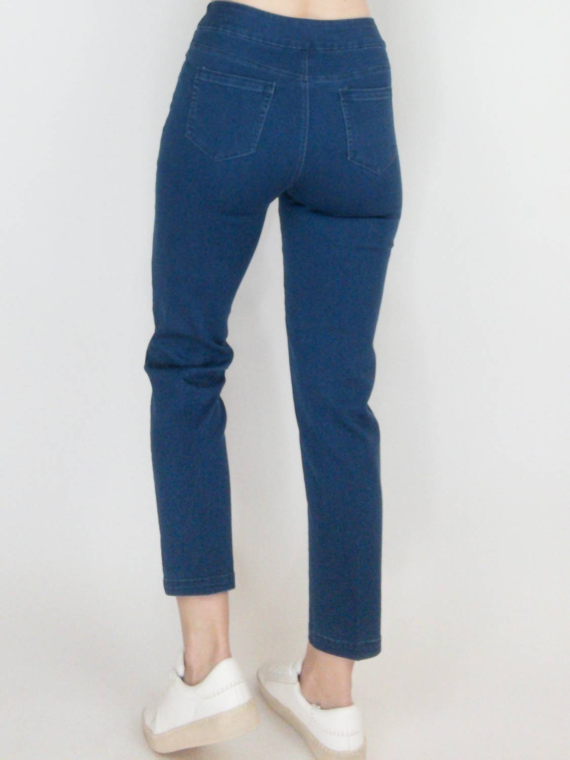 Lulu-B - Pull-on Denim Ankle Pant