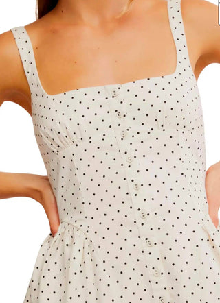 Free People - Astrid Polka Dot Mini Dress