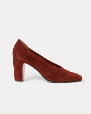 Rachel Comey - Salto bloco de camurça Chloris feminino