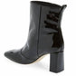 Good American - Women's Patent Leather Block Heel Booties