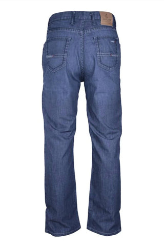 Lapco - Calça Jeans Comfort Flex Resistente ao Fogo - Comprimento 40"